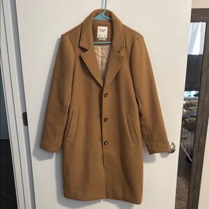 Women’s Tan Overcoat